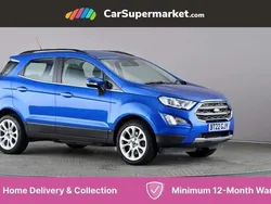 Blue Used 2022 Ford Ecosport Titanium SUV | £12,897 (Fair price)