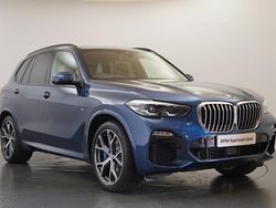 Blue Used 2019 BMW X5 M Sport SUV | £40,498 (Good price)