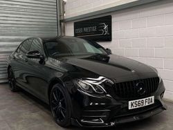 Black Used 2019 Mercedes E450 AMG line Sedan | £21,489
