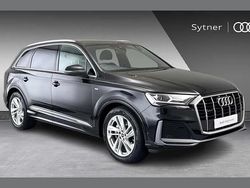 Black Used 2022 Audi Q7 S-Line SUV | £40,000 (Fair price)