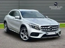 Silver Used 2018 Mercedes GLA220 AMG line SUV | £14,491 (Fair price)