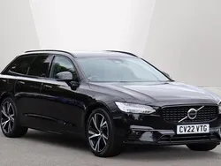 Black Used 2022 Volvo V90 R-Design Estate | £29,500 (A bit pricey)