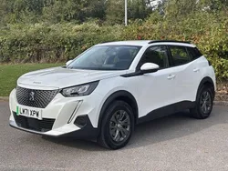 White Used 2021 Peugeot e-2008 Active Premium SUV | £11,900 (Good price)