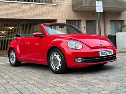 Red Used 2015 VW Beetle Design Cabriolet | £7,395 (Good price)