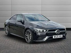 Black Used 2020 Mercedes CLA35 AMG Premium Coupe | £30,573 (Good price)