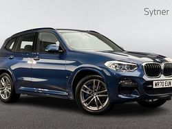 Blue Used 2020 BMW X3 M Sport SUV | £30,000 (Fair price)