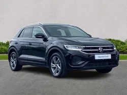 Black Used 2024 VW T-Roc R-line SUV | £26,738 (Fair price)