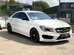 White Used 2015 Mercedes CLA200 AMG Sedan | £8,995 (Expensive)