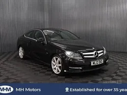 Black Used 2012 Mercedes C250 AMG Coupe | £6,995 (Fair price)
