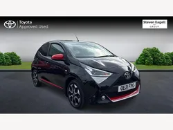 Black Used 2021 Toyota Aygo Trend Hatchback | £10,228 (Fair price)