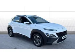 White Used 2021 Hyundai Kona SE SUV | £15,258 (Fair price)