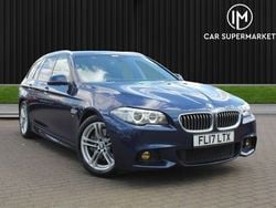 Blue Used 2017 BMW 528 M Sport Estate | £14,985
