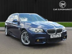 Blue Used 2017 BMW 528 M Sport Estate | £14,985