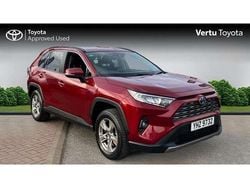 Red Used 2022 Toyota RAV4 Hybrid SUV | £25,628 (Super price)