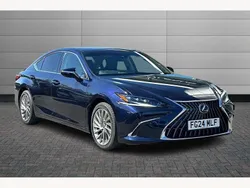 Deep blue Used 2024 Lexus ES300H Sedan | £40,495 (Expensive)