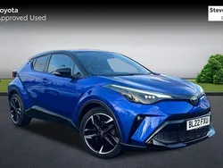 Blue Used 2022 Toyota C-HR Sport SUV | £21,217 (A bit pricey)