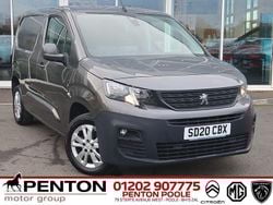 Grey Used 2020 Peugeot Partner S Van | £11,990 (Fair price)