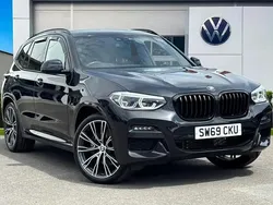 Black Used 2020 BMW X3 M Sport SUV | £25,989 (Fair price)
