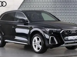 Black Used 2024 Audi Q5 S-Line SUV | £37,290 (Fair price)