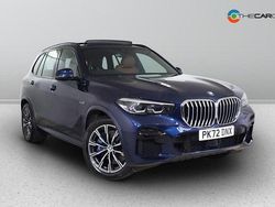 Blue Used 2022 BMW X5 M Sport SUV | £42,475 (Good price)