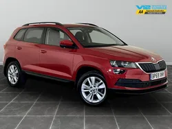 Red Used 2020 Skoda Karoq SE Technology SUV | £10,795 (Fair price)