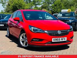 Red Used 2016 Vauxhall Astra SRi Hatchback | £7,850 (Fair price)