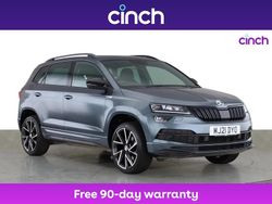 Grey Used 2021 Skoda Karoq SportLine SUV | £19,139 (Fair price)
