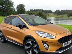 Yellow Used 2018 Ford Fiesta Active Hatchback | £11,150 (Fair price)