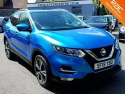 Blue Used 2019 Nissan Qashqai N-Connecta SUV | £12,490 (Fair price)