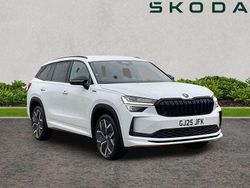 White Used 2025 Skoda Kodiaq SportLine SUV | £40,449 (Expensive)