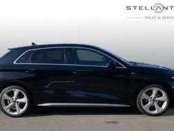 Black Used 2022 Audi A3 Sportback S-Line Hatchback | £20,624 (A bit pricey)