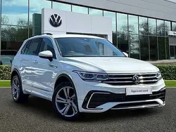 White Used 2023 VW Tiguan R-line Edition SUV | £26,991 (Fair price)
