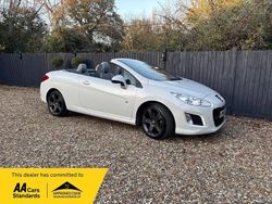 White Used 2014 Peugeot 308 CC Roland Garros Cabriolet | £3,995 (Good price)