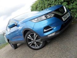 Blue Used 2018 Nissan Qashqai N-Connecta SUV | £8,900 (Fair price)