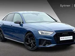 Blue Used 2023 Audi A4 Black Edition Sedan | £26,750 (A bit pricey)