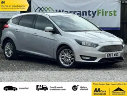 Silver Used 2017 Ford Focus Zetec Hatchback | £4,995 (Fair price)