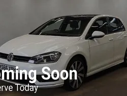 White Used 2016 VW Golf VII R-line Edition Hatchback | £11,995 (A bit pricey)