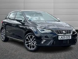 Midnight black Used 2025 Seat Ibiza XCELLENCE Hatchback | £18,990 (Fair price)