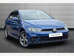 Blue Used 2025 VW Polo R-line Hatchback | £21,599 (Fair price)