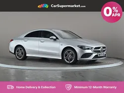Silver Used 2020 Mercedes CLA250e AMG Line Premium Sedan | £22,397