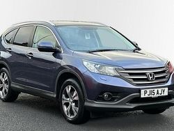Blue Used 2015 Honda CR-V EX SUV | £9,949 (Fair price)