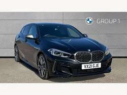 Black Used 2021 BMW M135 Comfort Edition Hatchback | £28,309 (Fair price)
