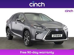 Grey Used 2019 Lexus RX450h SUV | £23,599 (Good price)