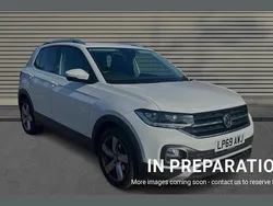 White Used 2020 VW T-Cross SEL SUV | £13,729 (Fair price)