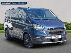 Blue Used 2022 Ford Transit Custom Van | £19,400 (A bit pricey)