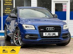 Blue Used 2016 Audi SQ5 Design SUV | £16,850 (Good price)