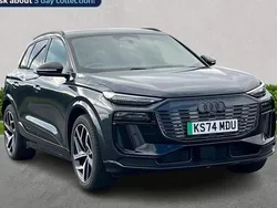 Grey Used 2024 Audi Q6 e-tron Advanced SUV | £61,175 (Good price)