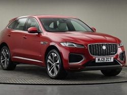 Exterior paint firenze Used 2021 Jaguar F-Pace R-Dynamic SUV | £24,300 (Fair price)