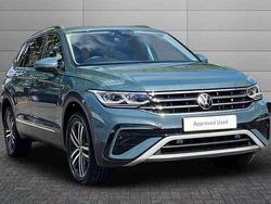 Atlantic blue Used 2022 VW Tiguan Allspace Elegance SUV | £26,890 (Fair price)