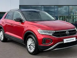 Red Used 2022 VW T-Roc Life SUV | £19,696 (Fair price)